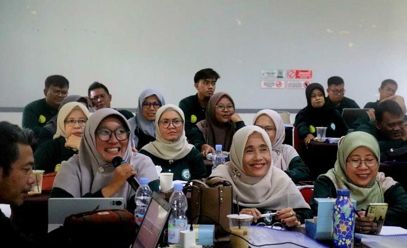 POLBANGTAN BOGOR: Direktur Yoyon Haryanto mengatakan, workshop membekali 53 penyuluh dari Kabupaten Subang dan Indramayu tentang sejumlah materi penting seperti kolaborasi multi-stakeholders dalam mendukung BP, metode pembelajaran dan pendampingan yang efektif.