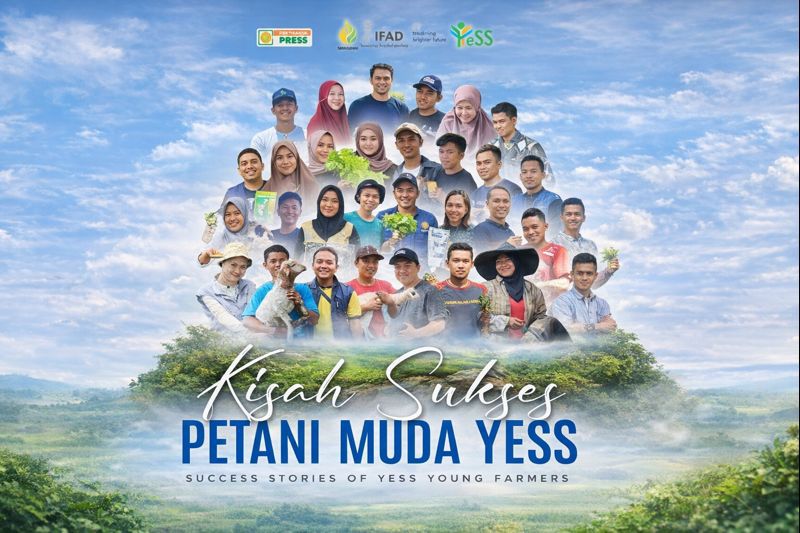 BB PUSTAKA: Kepala BB Pustaka, Eko Nugroho DP mengatakan buku `Kisah Sukses Petani Muda YESS di Cianjur` merangkum perjalanan 30 pemuda dengan latar belakang berbeda, namun memiliki satu kesamaan, keberanian mengubah nasib melalui pertanian.