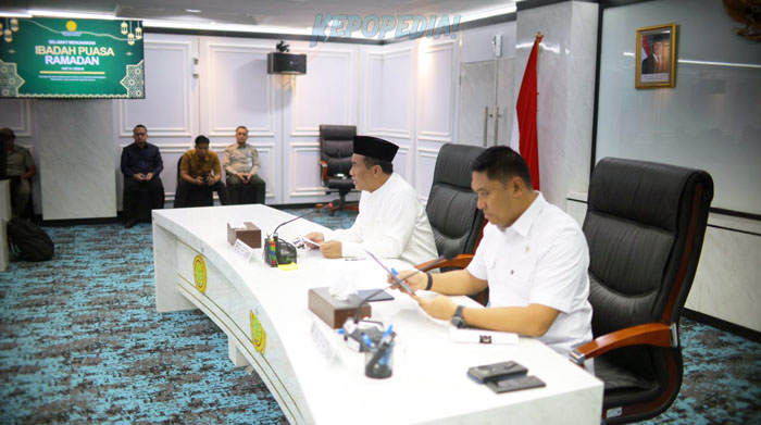 BB PUSTAKA: Dalam pertemuan, Mentan Amran Sulaiman menegaskan komitmen pemerintah mendukung gerakan pemuda masjid melalui bantuan benih unggul dan alat mesin pertanian (Alsintan) sementara Ketua Umum DPP BKPRMI, Nanang Mubarok mengapresiasi capaian Kementan dalam mempercepat roadmap swasembada pangan nasional. 