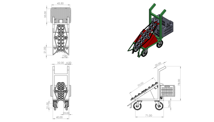 POLBANGTAN BOGOR: Direktur Yoyon Haryanto apresiasi inovasi mekanisasi, yang memanfaatkan komponen mekanis seperti motor 35 watt, sistem puli dan v-belt serta rangka besi yang kokoh, alat ini mampu mengangkat tanaman kacang tanah sekaligus merontokkan hasilnya. 