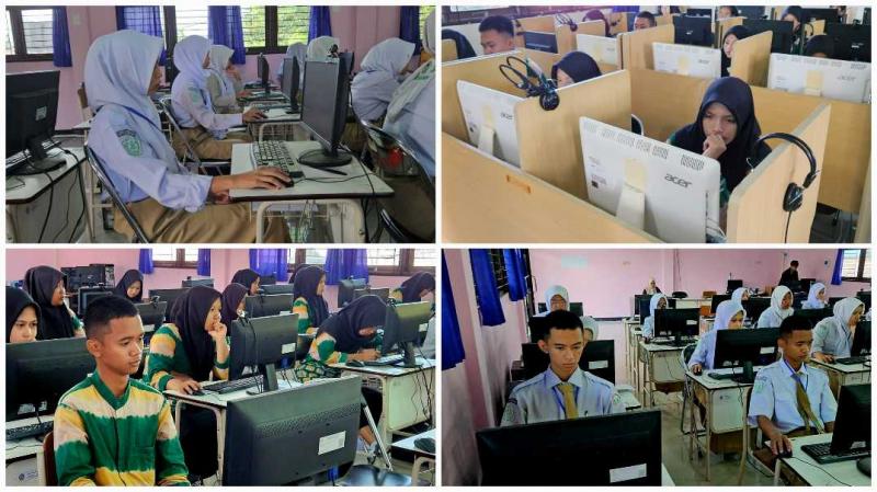 SMKPPN BANJARBARU: Kepala SMKPPN Banjarbaru, Angga Tri AP berharap hasil ujian tidak hanya mencerminkan penguasaan teori, juga kompetensi keahlian bidang pertanian, sehingga lulusan mampu berkontribusi sebagai generasi muda aktif sektor pertanian.