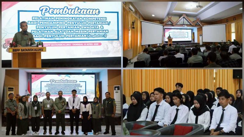 BBPP BATANGKALUKU: Kepala BBPP Batangkaluku, Jamaluddin Al Afgani mengatakan Kementan terus mendorong berbagai program strategis seperti Cetak Sawah Rakyat (CSR), Optimalisasi Lahan (Oplah) serta Intensifikasi dan Ekstensifikasi Pertanian guna meningkatkan Indeks Pertanaman (IP).