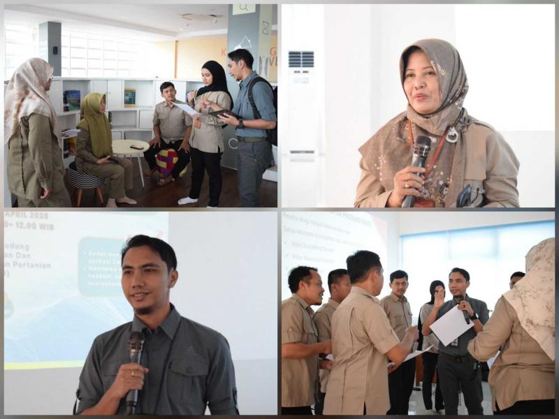 BB PUSTAKA: Katimker Layanan Perpustakaan, Sutarsyah mewakili Kepala BB Pustaka, Eko Nugroho DP mengatakan workshop bertujuan meningkatkan keterampilan peserta membuat video konten promosi perpustakaan pertanian dan mendorong pemanfaatan media digital mendukung penyebaran informasi pertanian pada masyarakat.