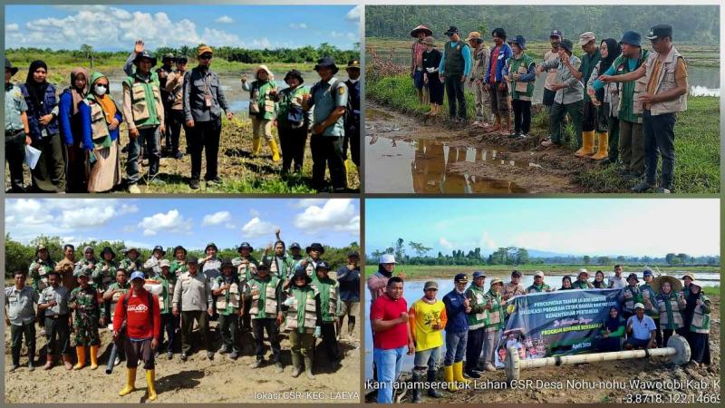 BBPP BATANGKALUKU: Kepala BBPP Batangkaluku, Jamaluddin Al Afgani selaku PJ CSR Sultra memastikan komitmen jajarannya melaksanakan Gertam Serempak di Provinsi Sulawesi Tenggara, setelah dibuka via daring oleh Mentan Amran Sulaiman diikuti Kepala BPPSDMP Idha Widi Arsanti di Kabupaten Agam, Sumbar, pekan lalu.
