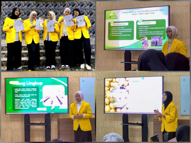 BBPP LEMBANG: Kepala BBPP Lembang, Ajat Jatnika mengatakan Program PKL diharapkan menjadi sarana penguatan kompetensi generasi muda sekaligus mendorong lahirnya inovasi pertanian yang adaptif terhadap perkembangan zaman, sejalan komitmen Kementan membangun sektor pertanian yang tangguh dan berdaya saing.