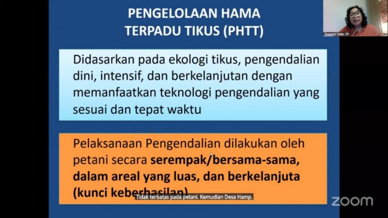 BB PUSTAKA: Kepala BB Pustaka, Eko Nugroho DP mengatakan MSPP Volume 15 mengangkat tema `Pengendalian Hama Tikus pada Tanaman Padi dan Jagung` yang merupakan kolaborasi bersama dengan Bincang Cerdas Literasi (BCL).