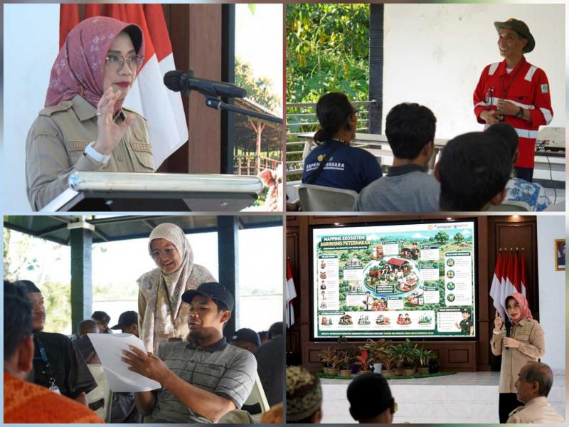BBPKH CINAGARA: Kepala BBPKH Cinagara, Inneke Kusumawaty membuka `Pelatihan Kewirausahaan Agribisnis Kambing dan Domba` bagi 30 Warga Binaan Densus 88 yang dihadiri oleh Kombes Bogiek Sugiarto mewakili Direktur Identifikasi dan Sosial Densus 88 Polri dan sejumlah pejabat terkait pada Kementan dan Polri.