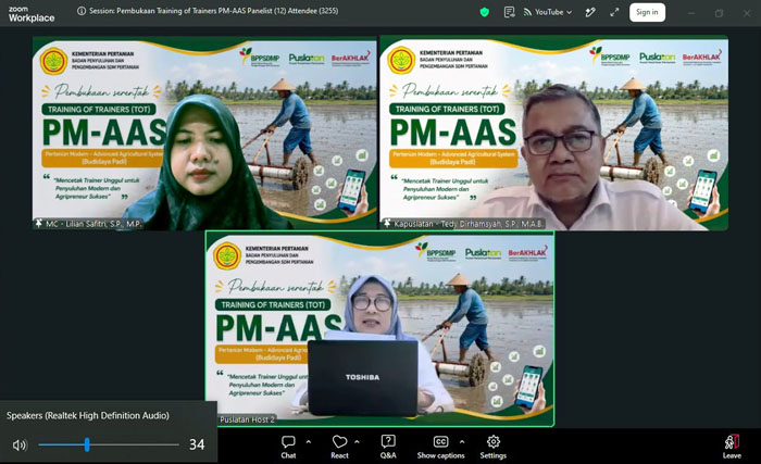 BBPP LEMBANG: Kepala BBPP Lembang, Adi Destriadi Sutisna  mengatakan selama pelatihan, peserta mendapatkan materi tentang teknologi budidaya pertanian modern, mulai dari persiapan lahan dan benih, pemilihan varietas, teknik dan pola tanam, hingga pemeliharaan tanaman secara berkelanjutan.