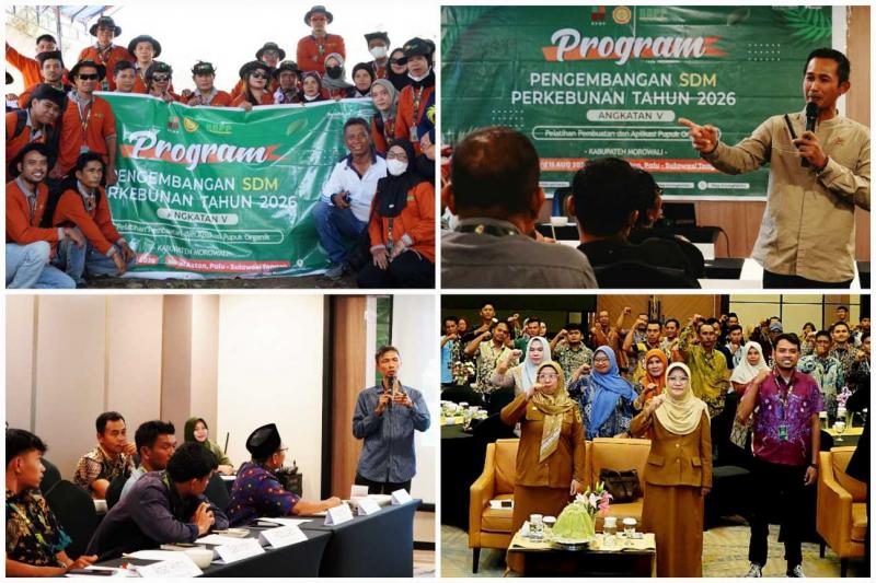 BBPP BATANGKALUKU: Kepala BBPP Batangkaluku, Jamaluddin Al Afganikegiatan pelatihan diarahkan untuk meningkatkan pengetahuan, keterampilan dan kompetensi pekebun memanfaatkan bahan organik sebagai sumber pupuk, sekaligus mendorong penggunaan sarana produksi yang lebih efisien dan berkelanjutan.