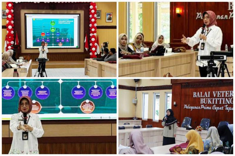 BBPKH CINAGARA: Kepala BBPKH Cinagara, Inneke Kusumawaty mengatakan kerja sama BBPKH Cinagara dan BVet Bukittinggi, contoh penting sinergi antarunit kerja Kementan menerjemahkan kebutuhan lapangan menjadi program peningkatan kompetensi yang tepat sasaran, sehingga kebutuhan kompetensi di lapangan dapat diterjemahkan menjadi program pelatihan tepat sasaran.