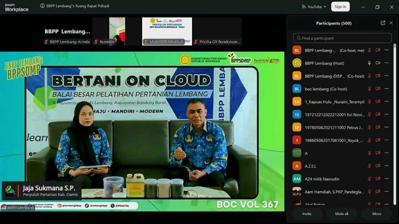 BBPP LEMBANG: Kepala BBPP Lembang, Ahmad Dedy Syathori mengatakan inovasi Bioherbisida Alelopati yang dikembangkan oleh Jaja Sukmana, sejalan metode PM-AAS, hasil pengembangan dengan mengombinasikan berbagai teknologi budidaya modern dan praktik pertanian yang telah berkembang di Indonesia.
