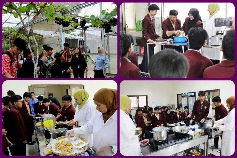 BBPP LEMBANG: Kepala BBPP Lembang, Ahmad Dedy Syathori mengatakan Widyaiswara didampingi petugas laboratorium sudah menyiapkan alat dan bahan untuk praktik aneka olahan pangan, yaitu sorbet cabai, sistik wortel, sorbet mangga, es krim jagung, eggroll pisang, dan pengolahan kopi bagi 15    mahasiswa UKRI disertai penjelasan teknis tentang konsep agribisnis.